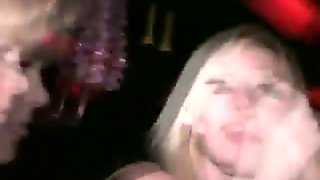 Horny Women Suck Off Male Stripper At Party