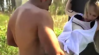 Extreme painful first anal and brutal gangbang